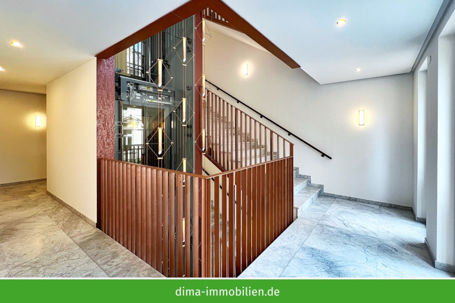 Treppenhaus im Projekt