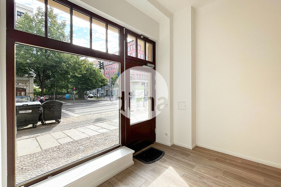 Schaufensterfront innen