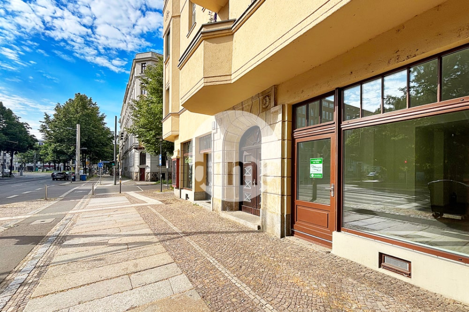 Schaufensterfront außen