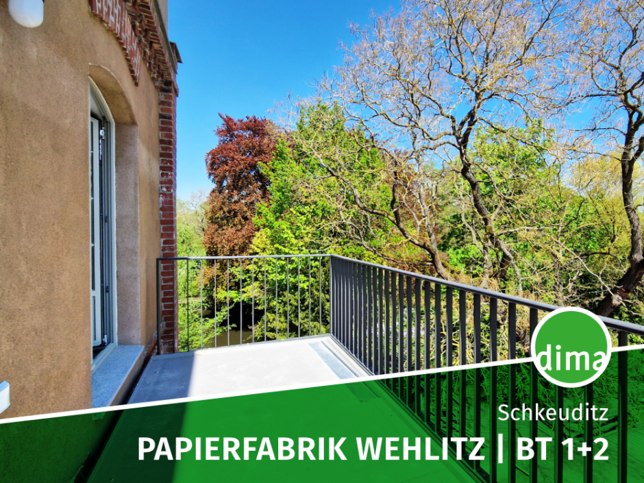 Blick vom Balkon