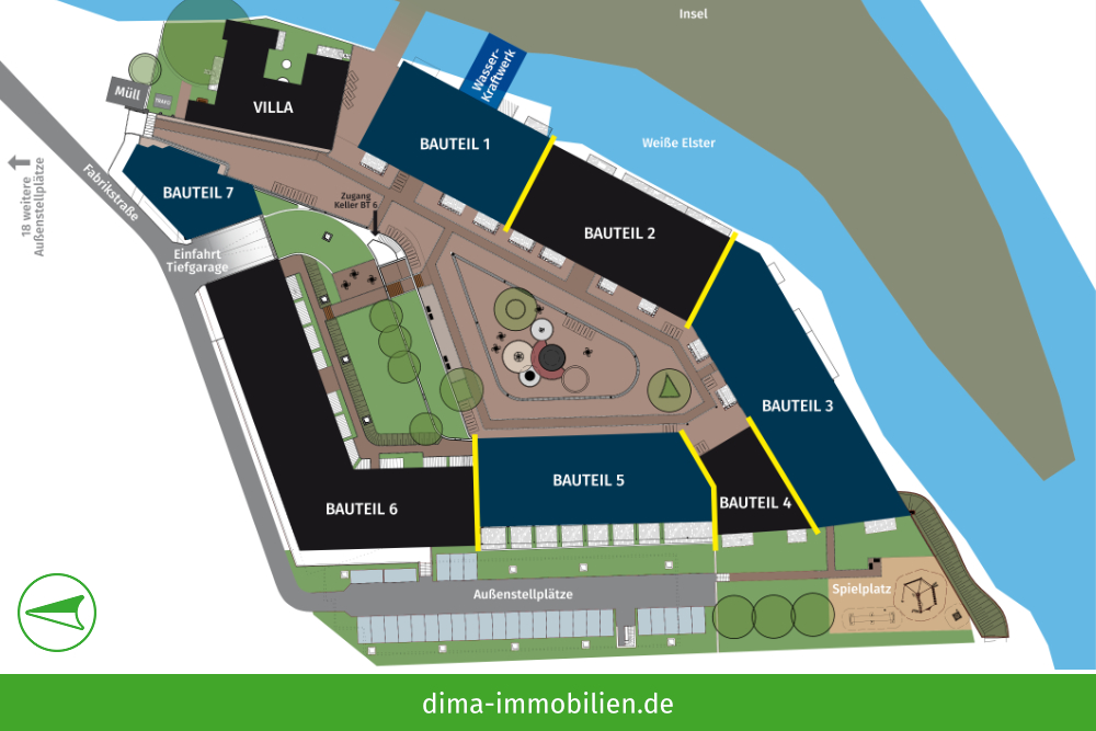 unverbindl. Lageplan