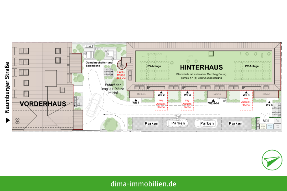 unverbindl. Lageplan