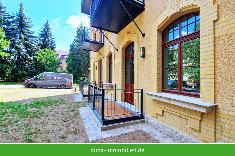 Terrasse am Schlafzimmer