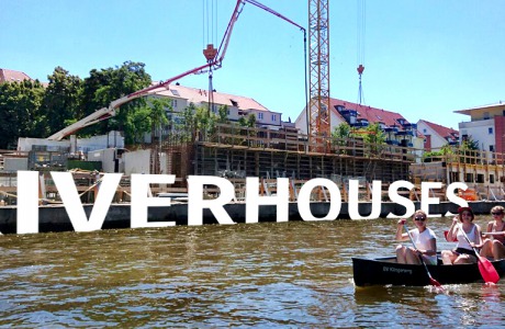 Riverhouses nehmen Form an